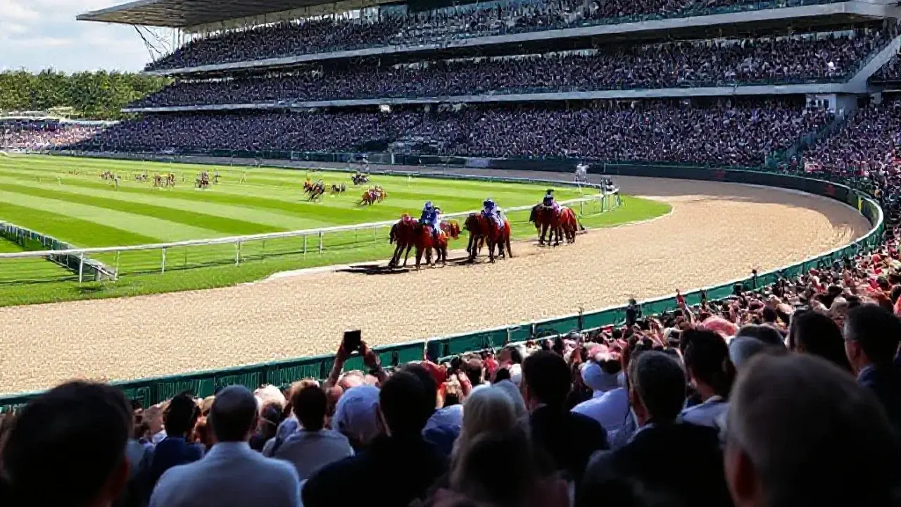 Tribunes de l’hippodrome de Vincennes
