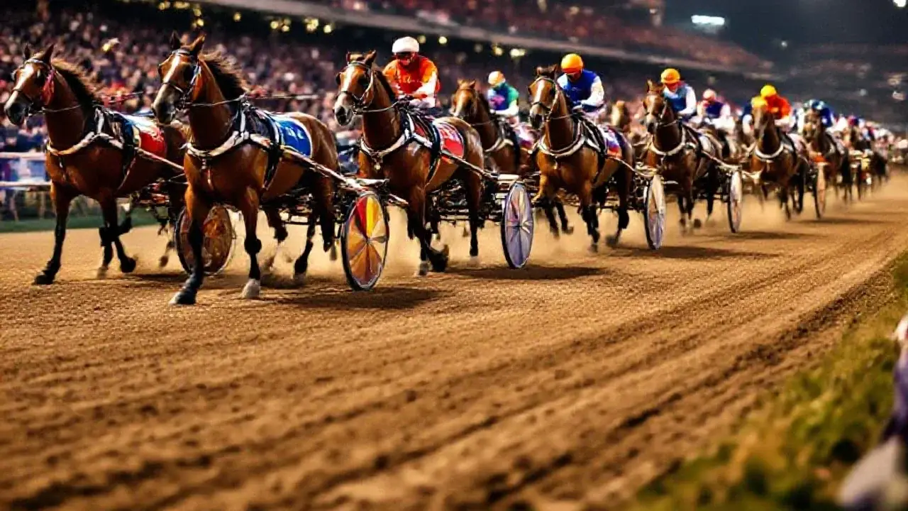 Départ du Prix d’Amérique à Vincennes